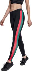 Urban Classics női Side Stripe leggings, fekete