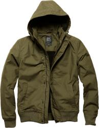 Vintage Industries Hudson kabát, sötét olívazöld