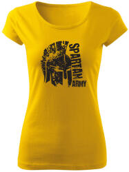 DRAGOWA női póló León, sárga 150g/m2