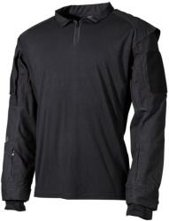 MFH Combat taktikai hosszú ujjú mellény, fekete