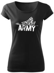 DRAGOWA női póló Nabis, fekete 150g/m2