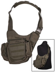 Mil-Tec multifunkciós Molle válltáska, olíva színű