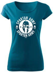 DRAGOWA női póló Archelaos, petrol blue 150g/m2