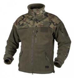 Helikon-Tex Helikon Infantry polár pulóver, oliva/woodland, 330g/m2