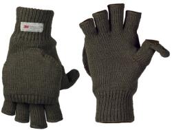 Mil-Tec kesztyű levehető ujjrésszel, oliva