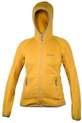 Warmpeace Rigby Lady cipzáras melegítőfelső, arany színben