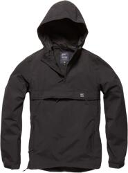 Vintage Industries Shooter Anorak átmeneti kabát, fekete