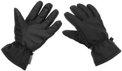 MFH Softshell kesztyű 3M Thinsulate szigeteléssel, fekete színű