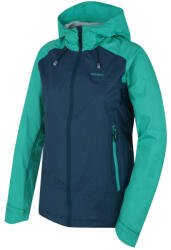 Husky női kültéri kabát Lamy L, türkiz/kék