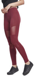Urban Classics női Tech Mesh leggings, port