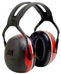 3M Peltor X3A hallásvédő, piros