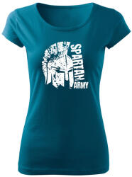 DRAGOWA női póló León, petrol blue 150g/m2