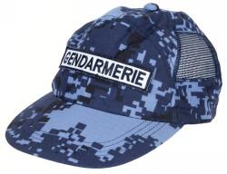 MFH Sapka - állítható méretű, hálós betétekkel, digitális kék színű