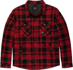 Vintage Industries Square+ flanel ing kabát, piros kockás