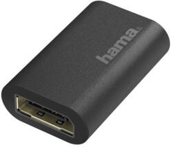 Hama Адаптер HAMA-200345 DisplayPort женско - DisplayPort женско, Ultra HD, 4K, Черен (HAMA-200345)