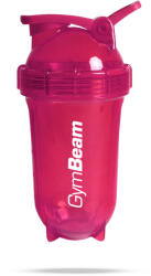GymBeam Шейкър Tritan Clear Pink 500 ml