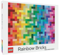 Chronicle Books puzzle LEGO® Szivárványos kockák 1000 db (CHB1072)