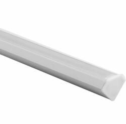 Ecolight Alumínium profil LED White Corner 2m-hez fagyos lámpabúrával és Ecolight végsapkákkal (ECOPRO0420MR)