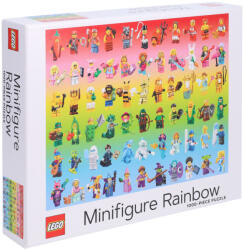 Chronicle Books puzzle LEGO® Szivárványos minifigurák 1000 db (CHB1438)