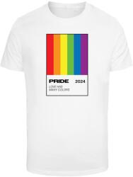 Mr. Tee Many Colors Pride Tee white