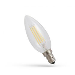 spectrumLED LED gyertya E14 230V 5, 5W COG NW üveg (WOJ14388_5_5W)