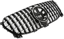  Mercedes Benz C167 V167 GLE 2019-2023 Offroad és Standard-hoz króm - fekete hűtőrács Panamerica AMG GT stílusban AMG logóval