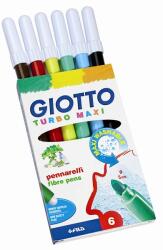  Filctollak GIOTTO TURBO MAXI / 6 szín (Filctollak)