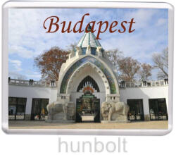  Budapest Állatkert, Városliget hűtőmágnes (műanyag keretes)