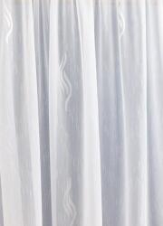 Látvány Textil Kft Fehér voila-sable kész függöny Hullám DN. bújtatós 60x120cm