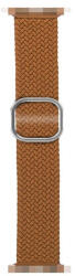 Phoner Hook Apple Watch csatos fonott szövet szíj, 38/40/41mm, kávé - phoner