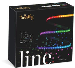 Twinkly Line okos beltéri karácsonyi led szalag 90 LED RGB, 1, 5m (TWL100STW-BEU)