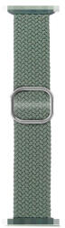 Phoner Hook Apple Watch csatos fonott szövet szíj, 38/40/41mm, zöld - phoner