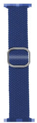 Phoner Hook Apple Watch csatos fonott szövet szíj, 38/40/41mm, kék - phoner