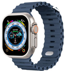Phoner River Apple Watch 41/40/38 mm szilikon szíj, mélykék - phoner