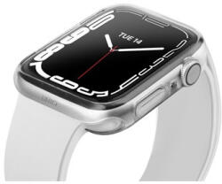 Uniq Glase Dual Pack Apple Watch S8/S7 41mm szilikon tok, átlátszó/fekete (UNIQ-41MM-GLSDUALPK) - phoner