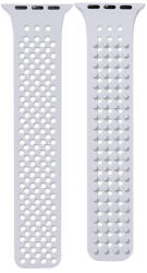 Phoner Spike Apple Watch szilikon szíj, 38/40/41mm, felhőszürke - phoner