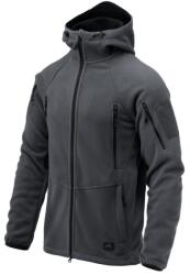 Helikon-Tex Patriot Mk 2 kabát - hibrid gyapjú - árnyékszürke/fekete