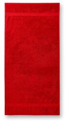 MALFINI Terry Bath Towel pamut strandtörölköző 70x140cm, piros