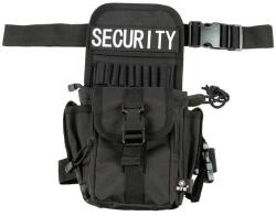 MFH Csípő- és lábtáska, Security, fekete