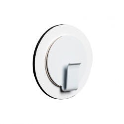 Silwy Carlig magnetic , Clever alb cu suport alb (70902040) Agatator cuier