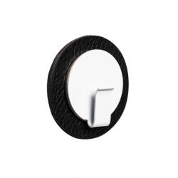Silwy Carlig magnetic , zClever, alb cu suport negru (70902020) Agatator cuier