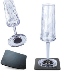 Silwy Pahare de plastic magnetice PROSECCO, set de 2 bucati, High-Tech (70105014) Pahar