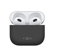 FIXED Silky Apple Airpods 3 tok fekete (FIXSIL-816-BK) (FIXSIL-816-BK)