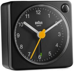 Braun Ceas de Birou BC 02 XB quartz black with light switch (67100)