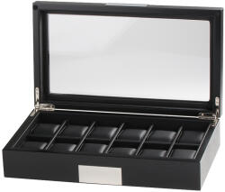 Rothenschild watch box RS-2350-12BL for 12 watches black, (watch box RS-2350-12BL for 12 watches black)