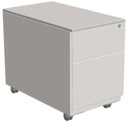 Robberechts Mobil fiókos konténer Combi-Classic, 80 x 42 x 54, 7 cm, szürke, 2 fiók