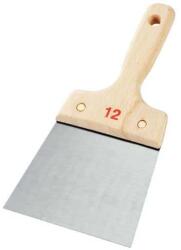 Roulor fém spatula fa nyéllel, 120 mm