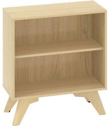 Alfa Office Alacsony, nyitott szekrény Alfa Root, 1 polc, 80 x 45 x 88, 7 cm, tölgy