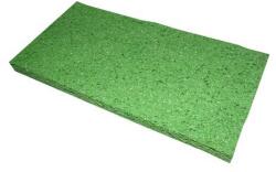 TopTrade tartalék lap simítóhoz, durva szivacs, 280 x 140 x 18 mm