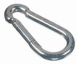 Godet horganyzott acél karabiner, hossza 120 mm